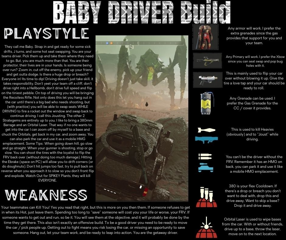 Baby Driver Build