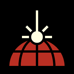 A focused laser beam from orbit that tracks targets. A focused laser beam from orbit that tracks targets.