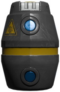 An impact grenade that detonates on contact. An impact grenade that detonates on contact.