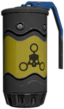Releases toxic gas that damages enemies in the area. Releases toxic gas that damages enemies in the area.